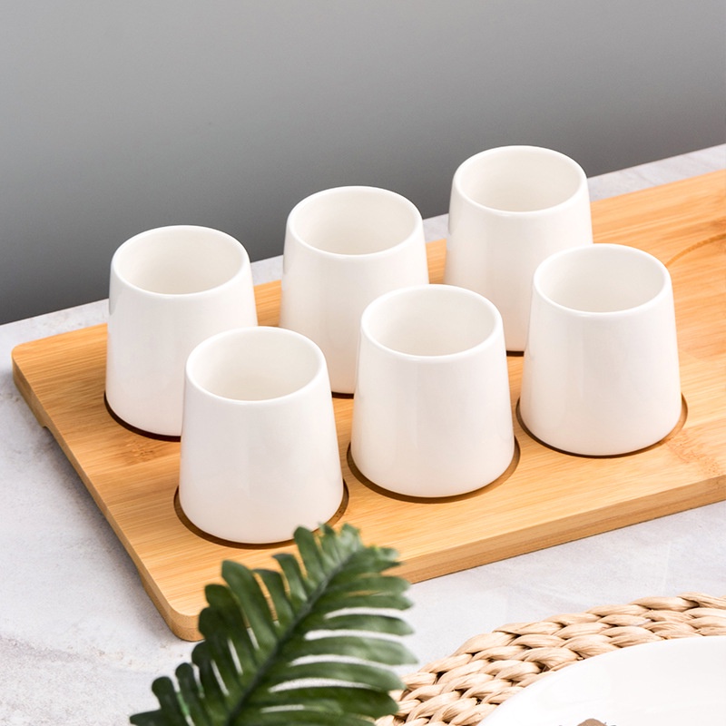 Bộ ấm trà gốm sứ tráng men cao cấp phong cách Nhật Bản
