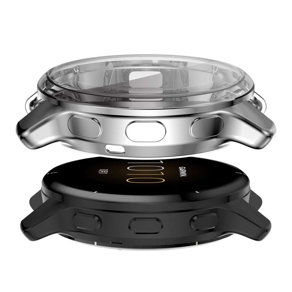 Ốp Bảo Vệ Bằng TPU Mạ Điện Cho Garmin Venu 2 plus 43mm