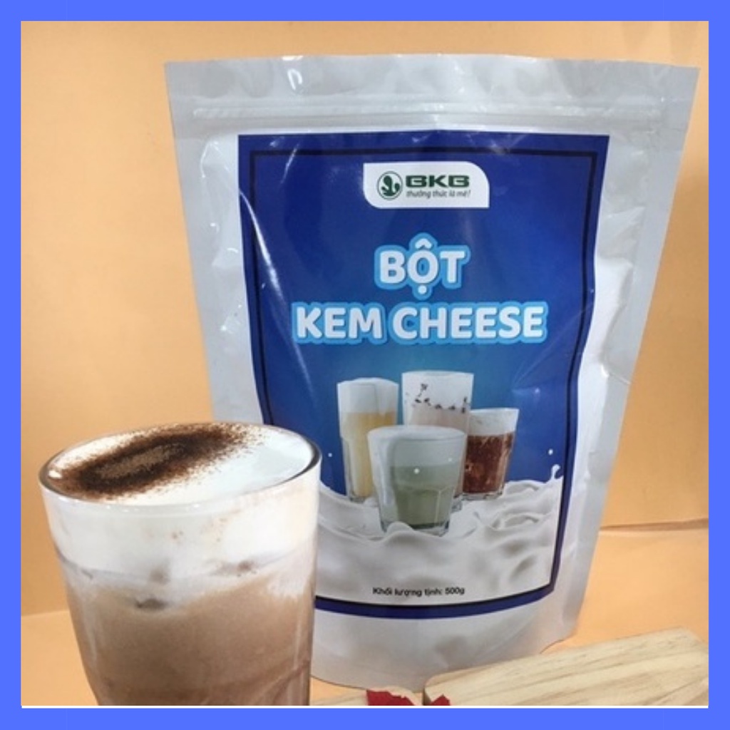 Bột kem cheese BKB 500gr sánh mịn, béo ngậy, tiện lợi, giá cost thấp