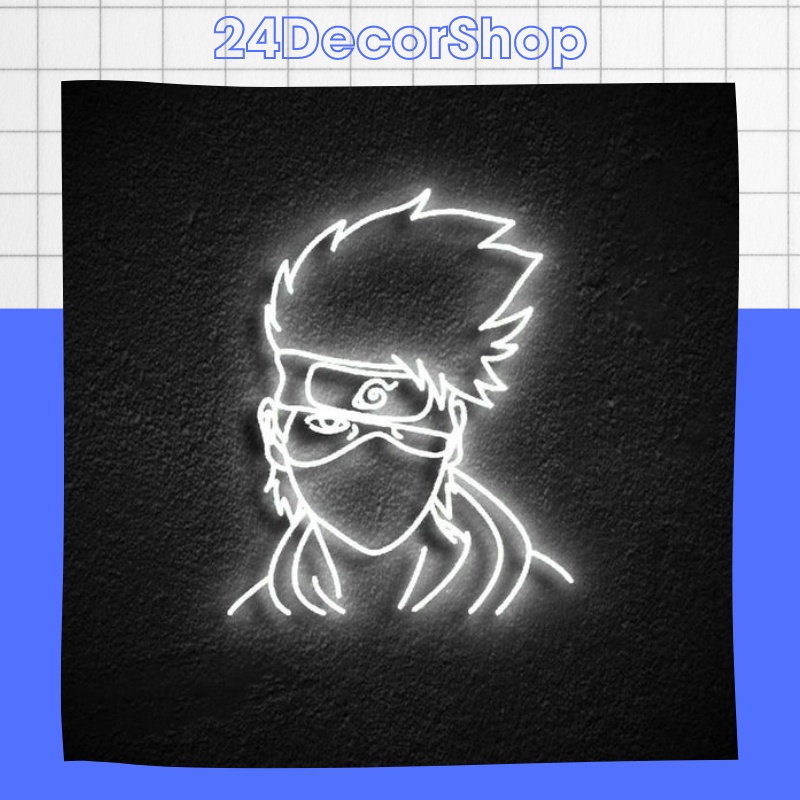 Đèn Led Neon, Decor Phòng Ngủ hình Naruto