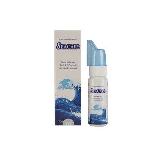[DƯỢC NAM HÀ] Nước muối biển xịt mũi Seacare thông mũi, an toàn, hiệu quả 70ml