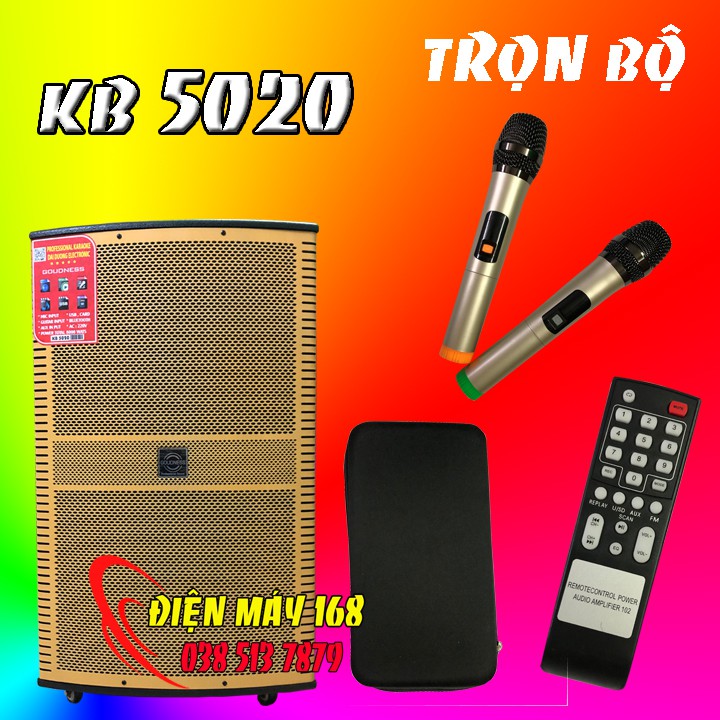 Loa Kéo Công Suất Lớn Goudness KB5020 Điện Máy 168