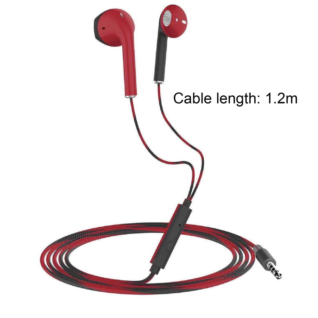 Tai Nghe Nhét Tai Thể Thao 1.2m Kèm Phụ Kiện | BigBuy360 - bigbuy360.vn