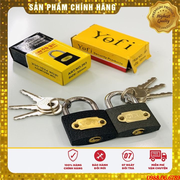 Khóa mini 3,2 phân ⚡FREE SHIP⚡thích hợp khóa tủ,cửa phòng trọ-siêu chắc chắn-nhỏ gọn tiện lợi-chống rỉ sét mọi thời tiết