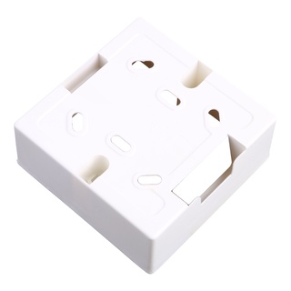 86X86 PVC Junction Box Wall Mount Cassette For Switch Socket Base