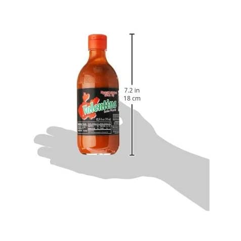 Sốt Cay Valentina Salsa Picante Mexican Extra Hot Sauce Black, Chai 370 mL