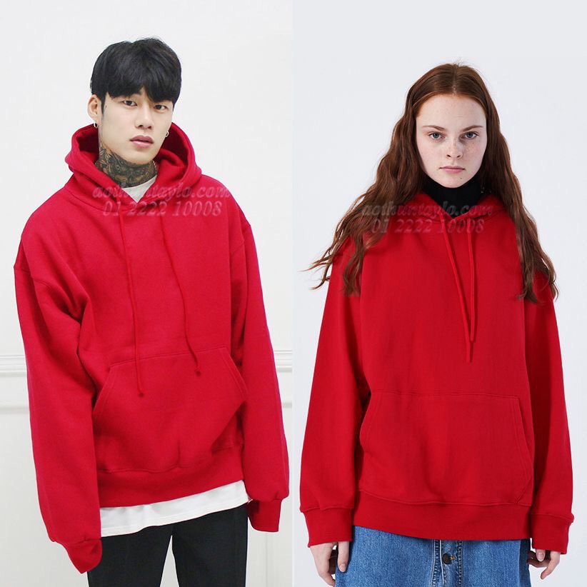 Áo Khoác Hoodie Nỉ Trơn Unisex Basic Fom Rộng Thời Trang Nam Nữ Áo Nỉ Bông | BigBuy360 - bigbuy360.vn