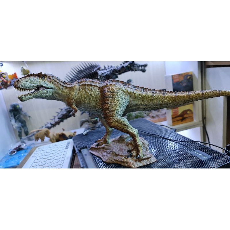 Mô hình khủng long Giganotosaurus deluxe có đế đứng hãng Benxin Nanmu