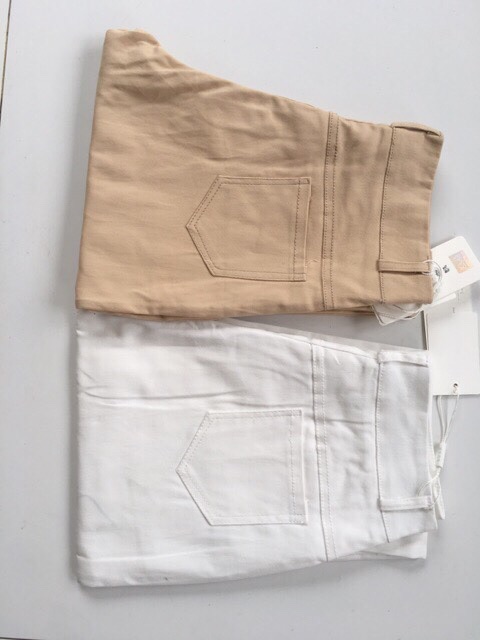 [ Mã FAMAYWA giảm 10K đơn 50K] Quần skinny không rách gối chất liệu kaki | BigBuy360 - bigbuy360.vn