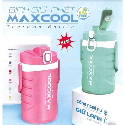 [Giữ nhiệt 48h] Bình giữ nhiệt Max Cool Nhựa Duy Tân dung tích 1.5L - Kích thước 13,7 x 13 x 24,7 cm