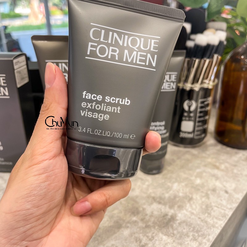 ForMen Kem Tẩy Da Chết Mặt Cho Nam Clinique Face Scrub Exfoliant 100ml