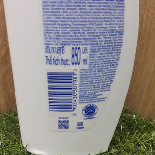 H&S Dầu Gội 850ml - Mát Lạnh Bạc Hà