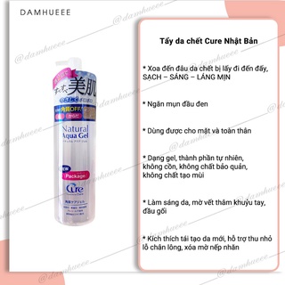 Tẩy da chết Cure Nhật Bản