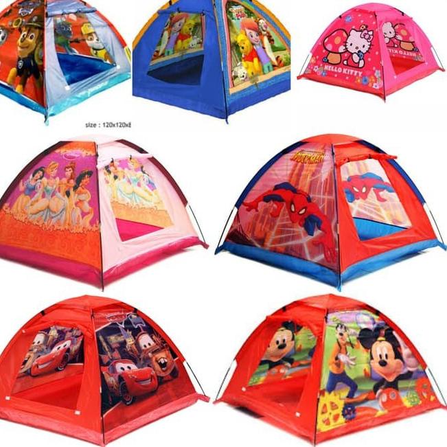 TENDA Lều Hoạt Hình Chống Nước Tự Động Cho Trẻ Em