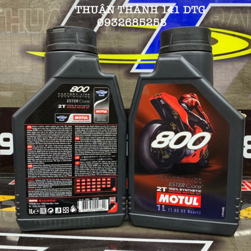 Nhớt pha 2 thì Motul 800 Yaz / Sport