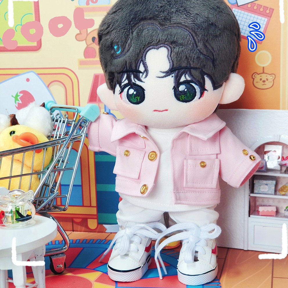Bộ đồ Vương Nhất Bác STD cho bé doll 20cm