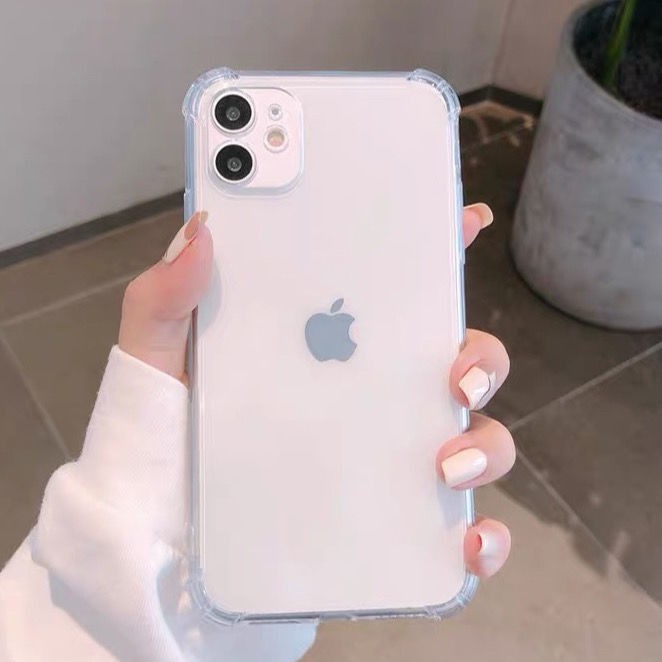 Vỏ điện thoại hình bướm có dây xích cho iPhone 12 Pro Max 12 mini 7 8 Plus X XS Max XR 11 Pro Max Vỏ điện thoại trong suốt Với dây đeo cho