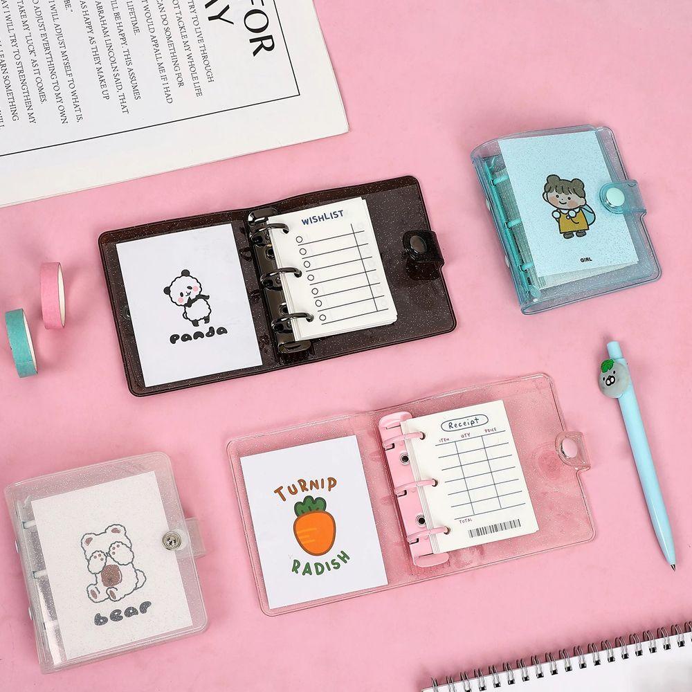PEWANY Sổ Ghi Chú 3 Lỗ Mini Dễ Thương