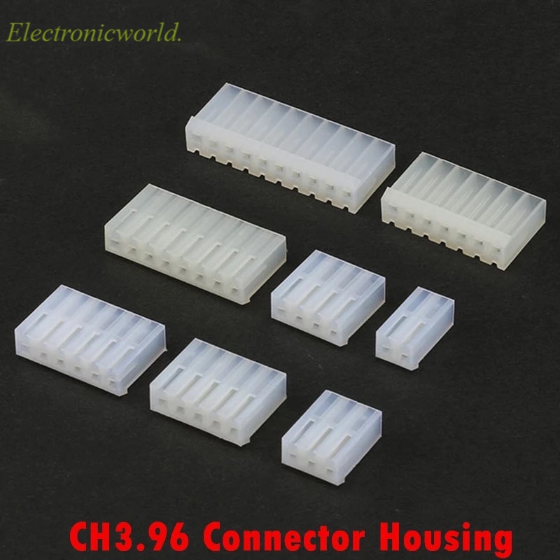 Đầu nối 50 Cái / lốc CH3.96 3.96 Vỏ: 3,96MM 0.156inch 2Y 3Y 4Y 5Y 6Y 7Y 8Y 9Y 10Y Cắm