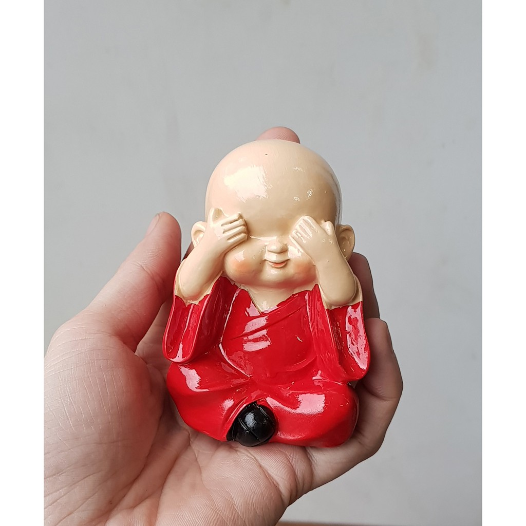 Bộ 04 tượng Tứ Không size trung 8cm