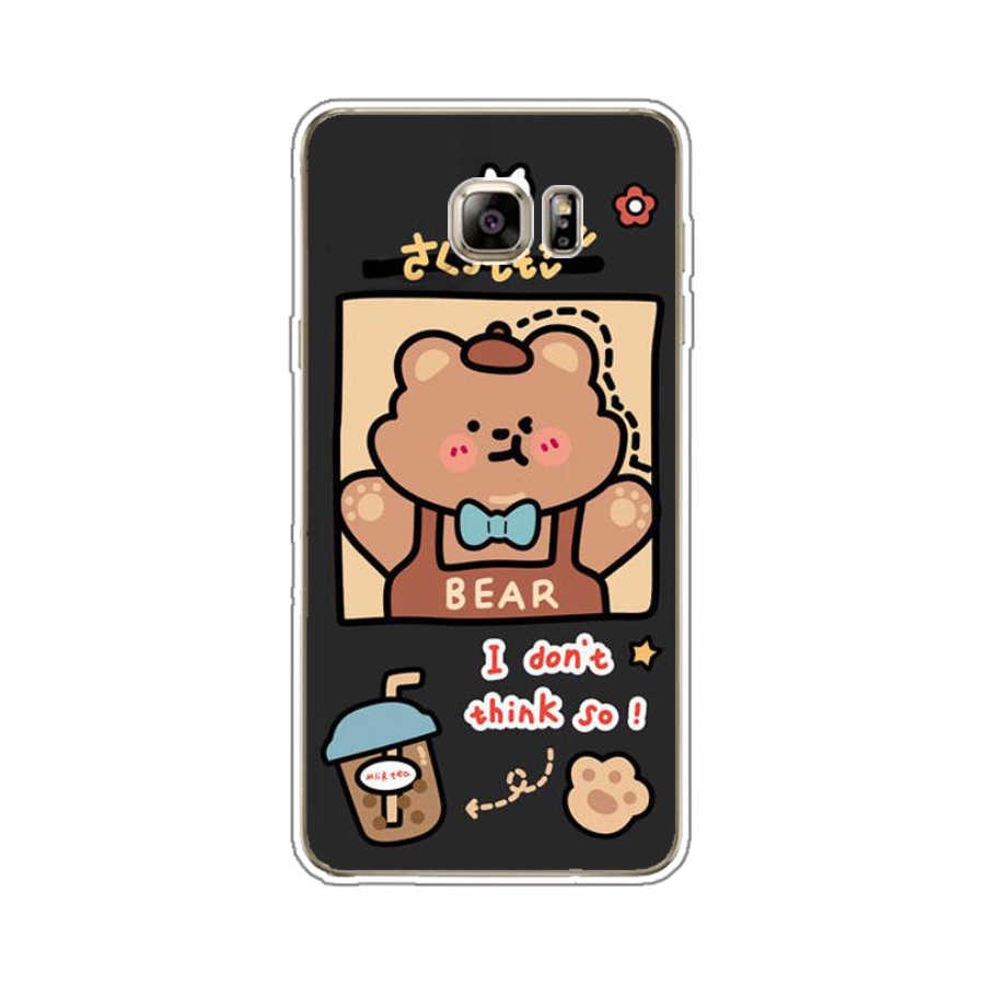 Ốp Điện Thoại TPU Dẻo In Họa Tiết Độc Đáo Thời Trang Cho Samsung Galaxy note 4 5 8