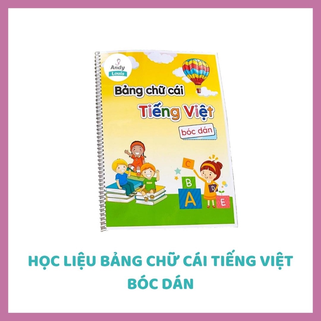 Bảng chữ cái Tiếng Việt, Bảng bận rộn, 24 chữ cái , từ vựng