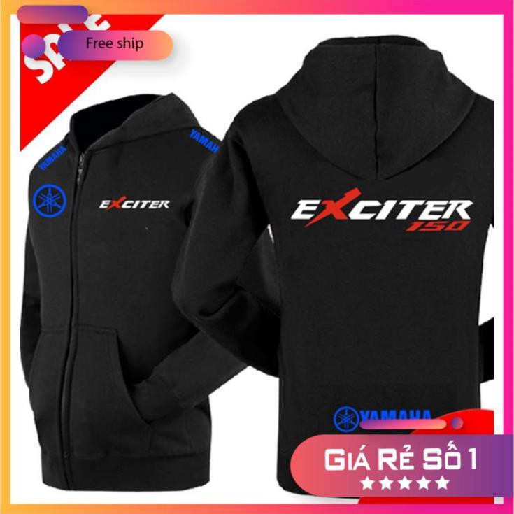 Áo khoác Exciter - áo bikers đẹp siêu ngầu giá siêu rẻ nhất vịnh bắc bộ