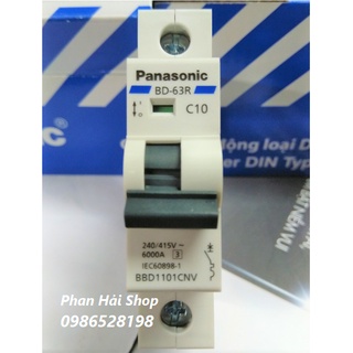 Át MCB 1P Panasonic chính hãng (16A 20A 25A 32A 40A 50A 63A)