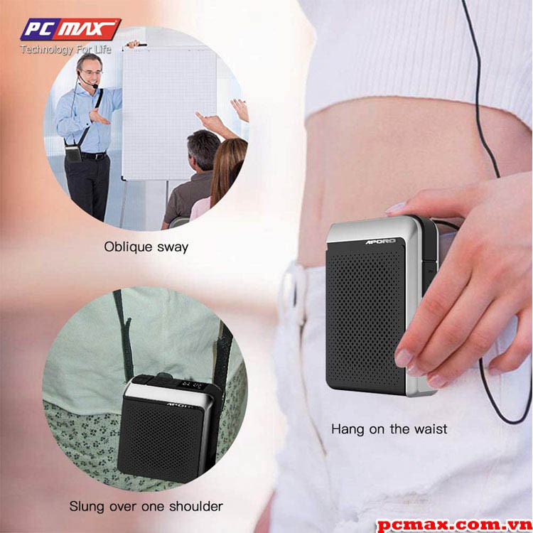 Máy trợ giảng không dây 30W 2.4G Bluetooth 5.0 Aporo T18 - Hàng chính hãng