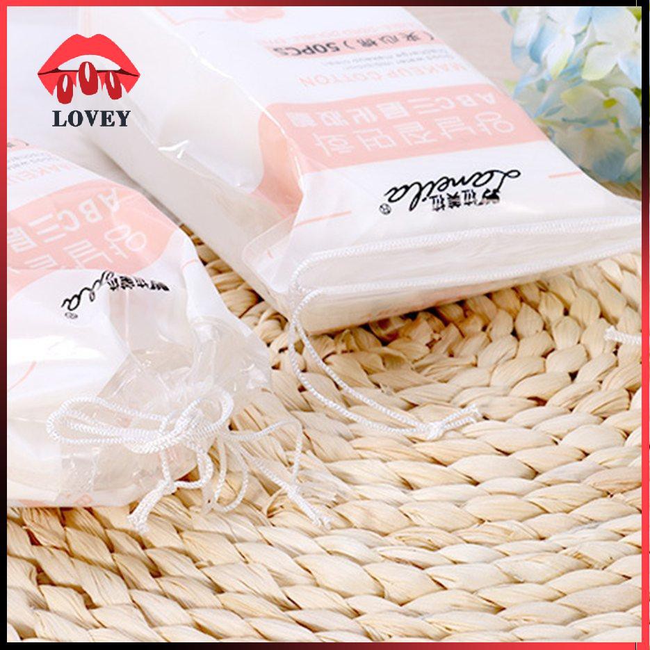 [Hàng mới về] Bông Tẩy Trang Làm Sạch Da Mặt Thương Hiệu Lameila