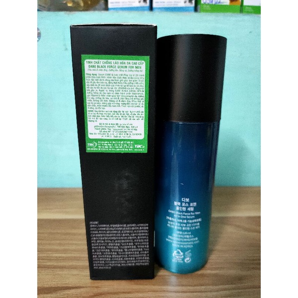 Tinh chất chống lão hoá da Dabo Black Force Serum For Men 120ml