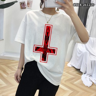 Áo thun thánh giá ngược quỷ satan lucifer chống chúa - ct18-261220