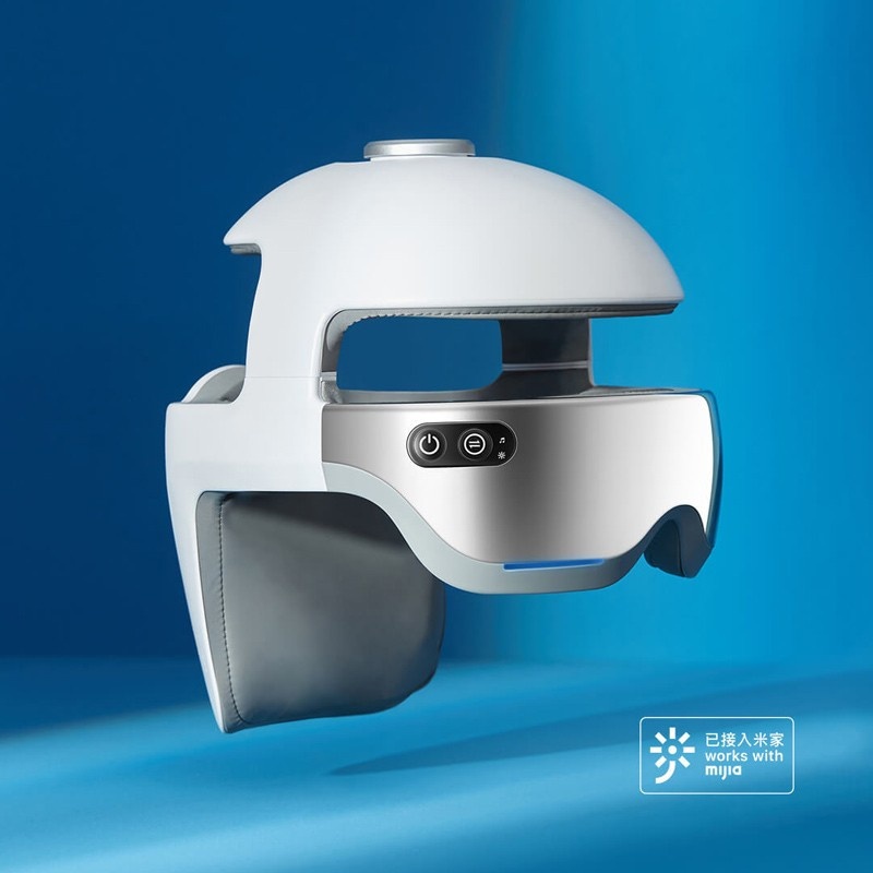 Máy massage đầu, mắt Momoda Smart SX315, massage huyệt, kết nối Bluetooth