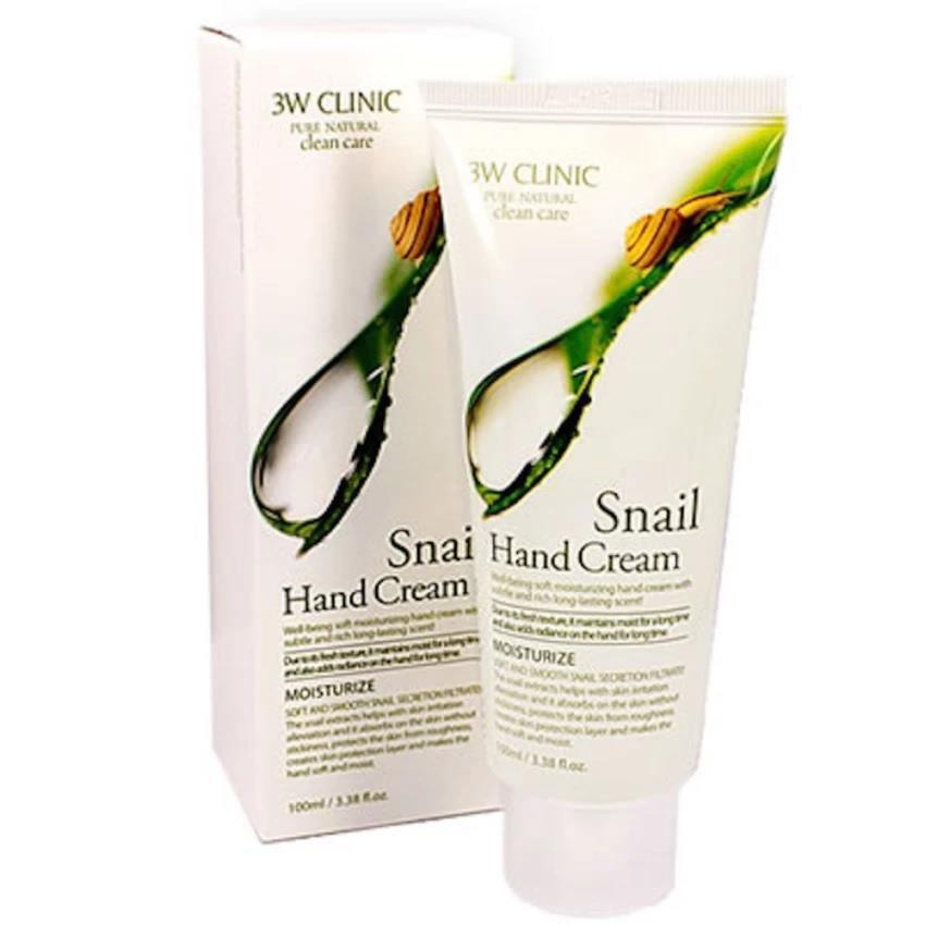 Bộ 2 Kem dưỡng da tay 3W Clinic Hand Cream 100ml (Collagen + Horse Oil)