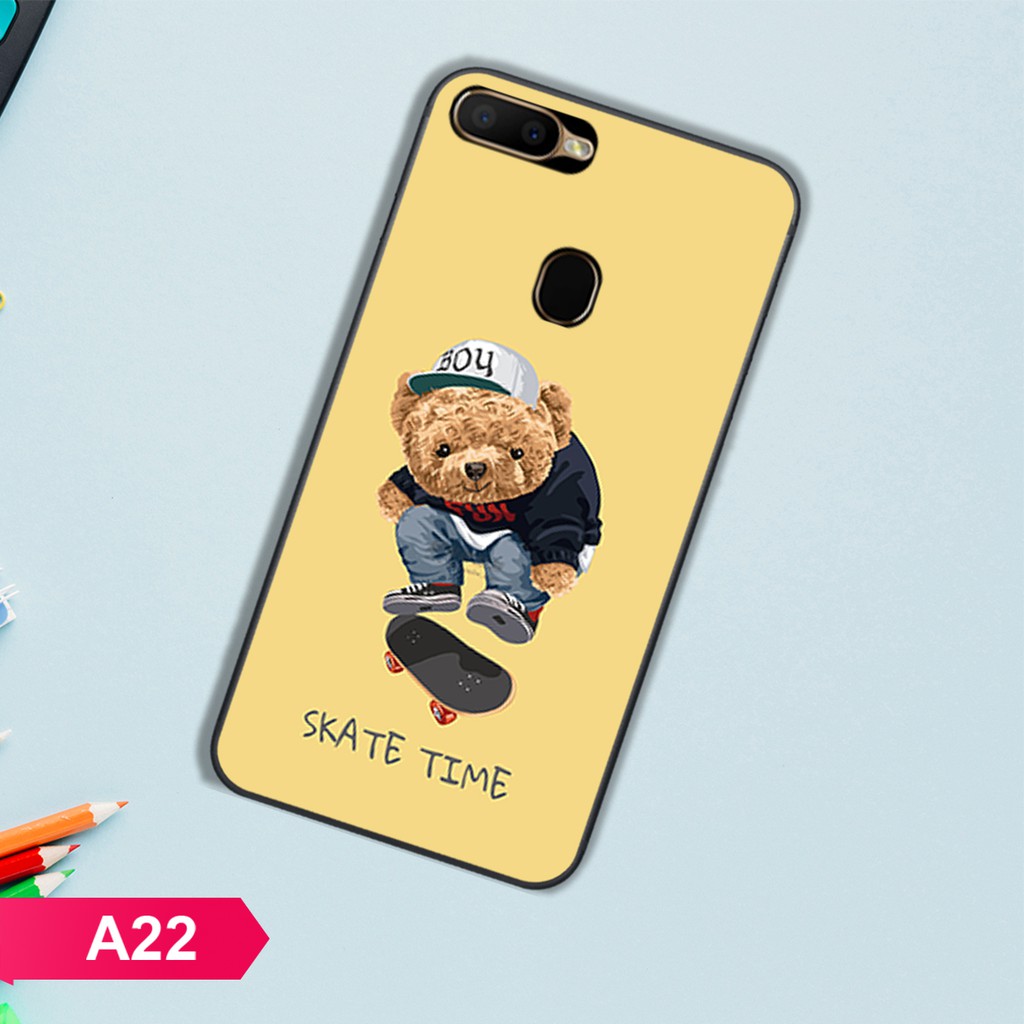 [HÀNG MỚI VỀ]ỐP LƯNG OPPO A5S/A7/A12/F9 HÌNH DÁNG CHÚ GẤU CỰC XINH XẮN