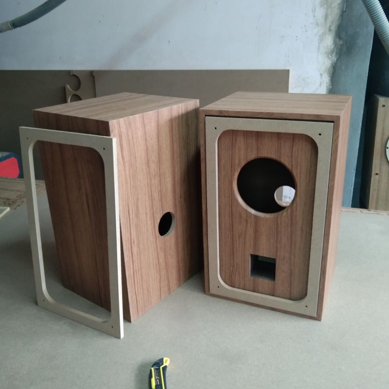 Vỏ thùng loa cắt CNC cho củ loa Lii audio F6