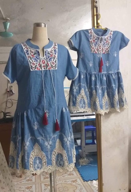 Cổ thổ cẩm . Đô thêu thổ cẩm