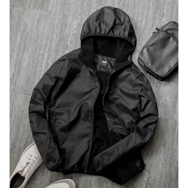 Áo Khoác Dù Lót Lông Nam, Áo Khoác Mùa Đông Nón Liền Mặc Ấm Đủ Size Siêu Hot NEW UNISEX