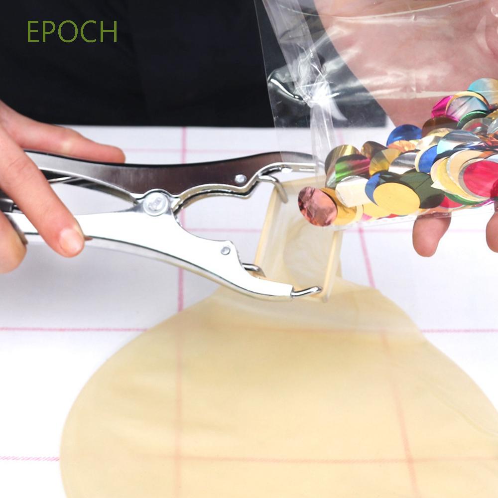 Dụng cụ kìm mở rộng bong bóng bằng kim loại trong suốt nhiều màu DIY
