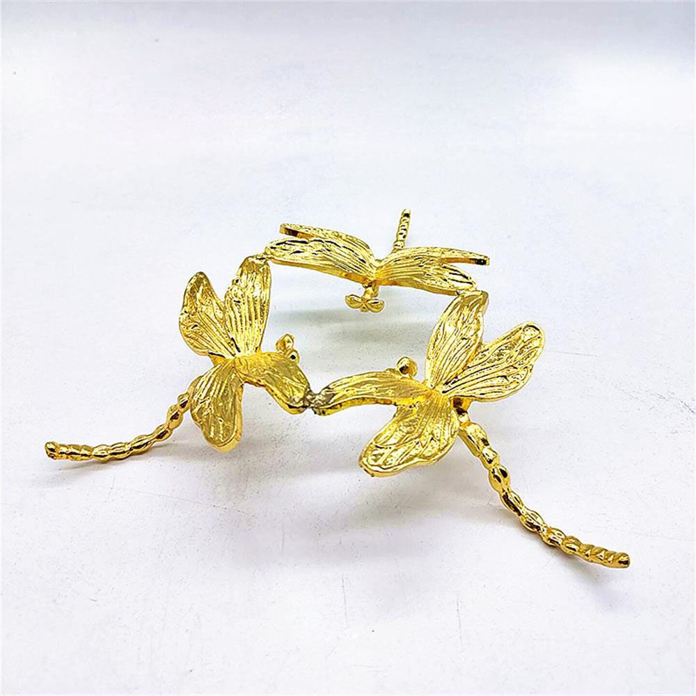 Daphne Giá Đỡ Kim Loại Hình Tròn Màu Vàng / Bạc Chuyên Dụng Cho Làm Đạo Cụ Chụp Ảnh