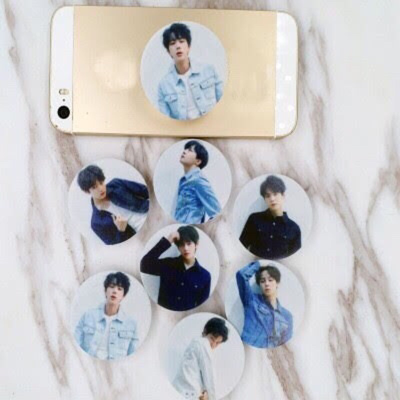 Iring popsocket các thành viên BTS - Kệ đỡ điện thoại đa năng