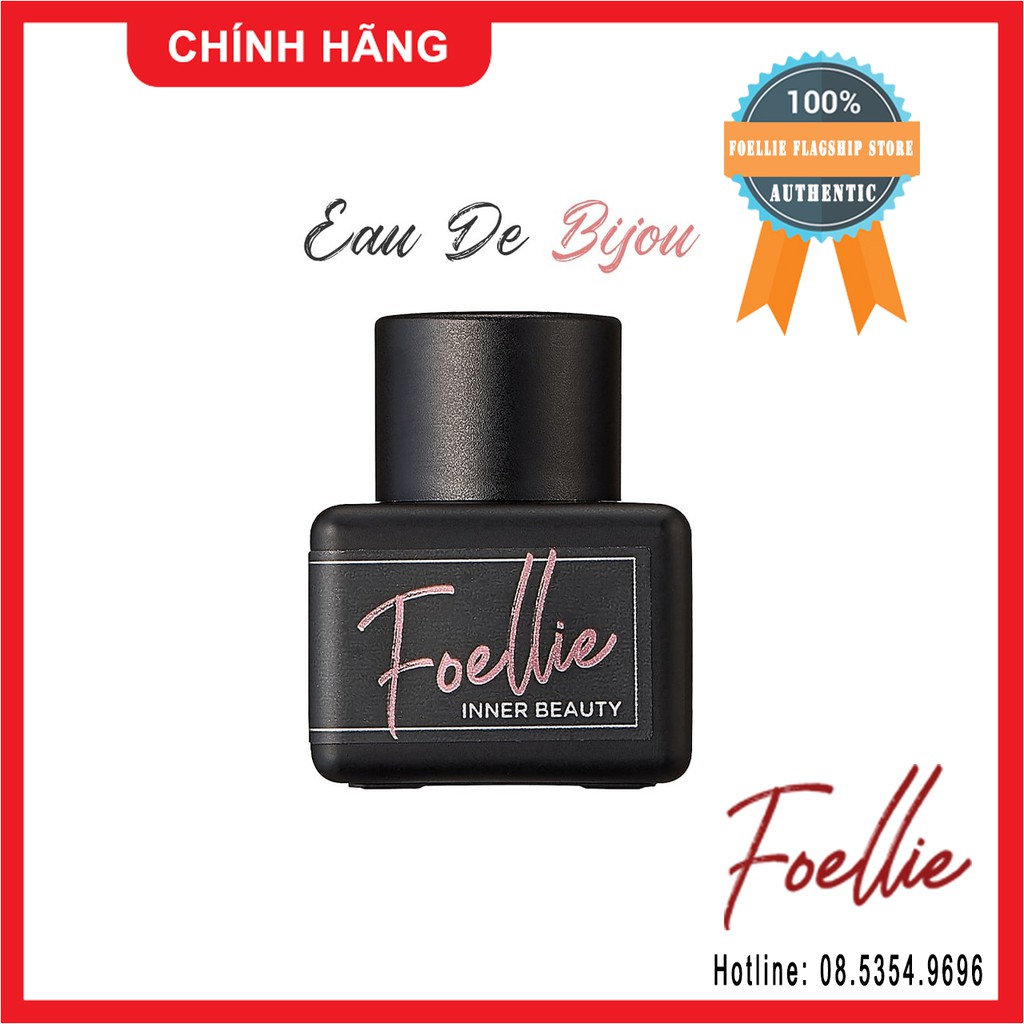 Nước hoa vùng kín Foellie Eau de Bijou(5ml) Màu đen | Foellie hàng chính hãng | Foellie Flagship Store | Thế Giới Skin Care
