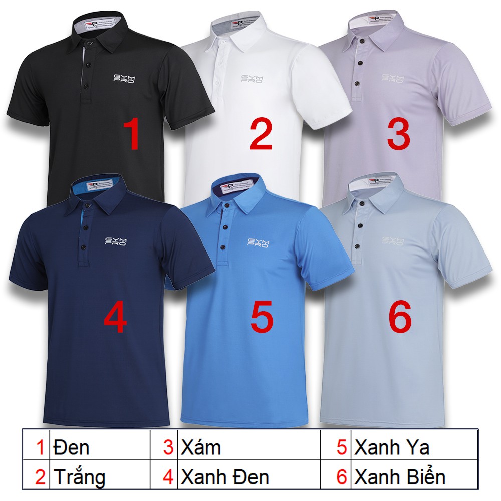 Áo thun thể thao nam polo cổ bẻ thun lạnh chơi Golf Tennis Sport chính hãng Pigofashion ATT01