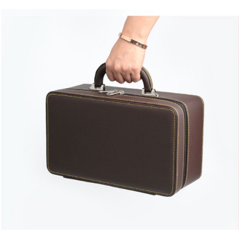 Vali HỘP ĐỰNG Trang Sức 3 Tầng Siêu Đẹp, Hàng Cao Cấp