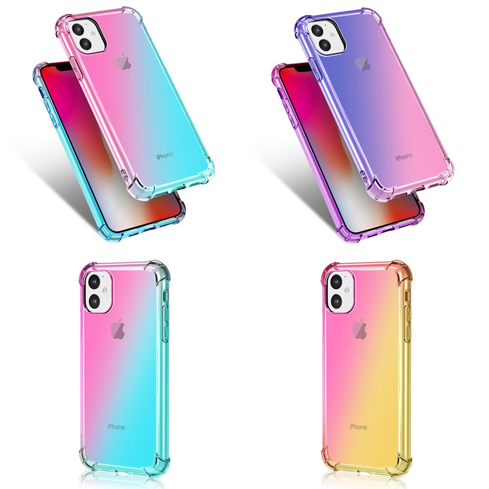 Ốp điện thoại hiệu ứng chuyển màu nhiều mẫu mã cho điện thoại Iphone 11/ 11 Pro | BigBuy360 - bigbuy360.vn