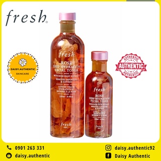Fresh Rose Deep Hyration Facial Toner - Nước Cân Bằng Da Giữ Ẩm Chuyên Sâu