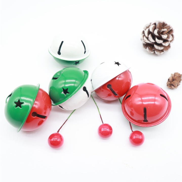 Lục Lạc Trơn Trang trí Cây Thông, Trang Trí Noel Giáng Sinh