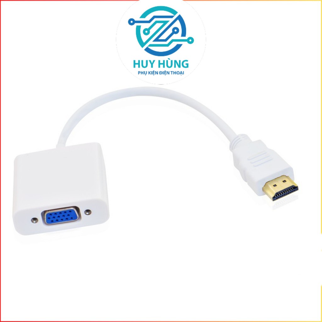 Cáp chuyển đổi tín hiệu HDMI sang VGA, Cáp HDMI to VGA ,dây HDMI to VGA , dây máy chiếu