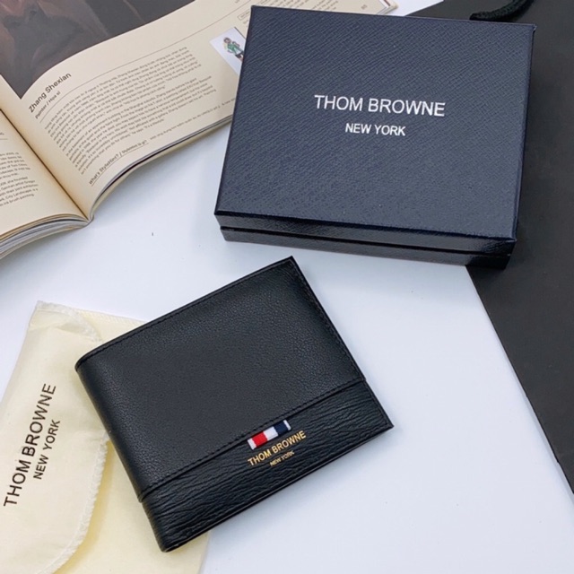 🆘RẺ NHẤT SHOPEE🆘 VÍ THOM BROWNE DA THẬT