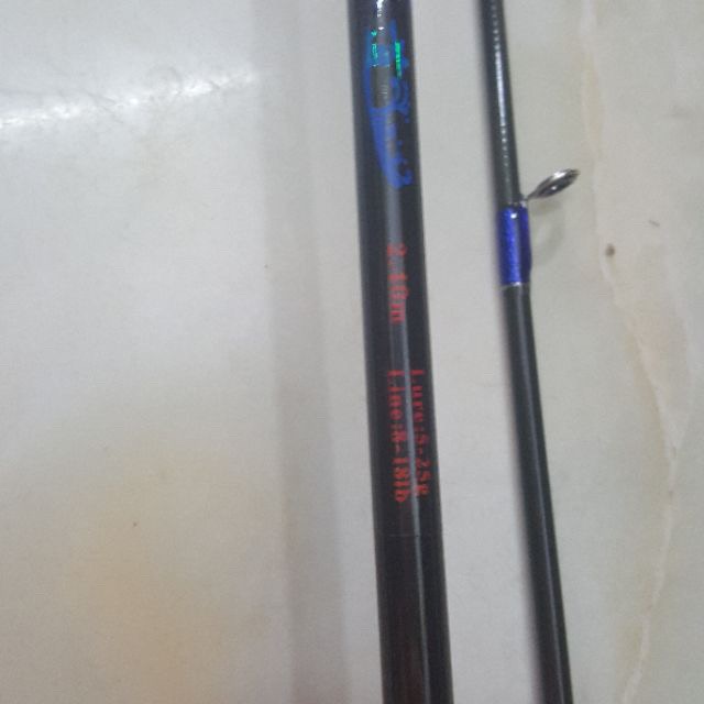 cần câu lure 2 khúc rỗng 2m1 ngang ximen cần y hình cần khoẻ giá rẻ